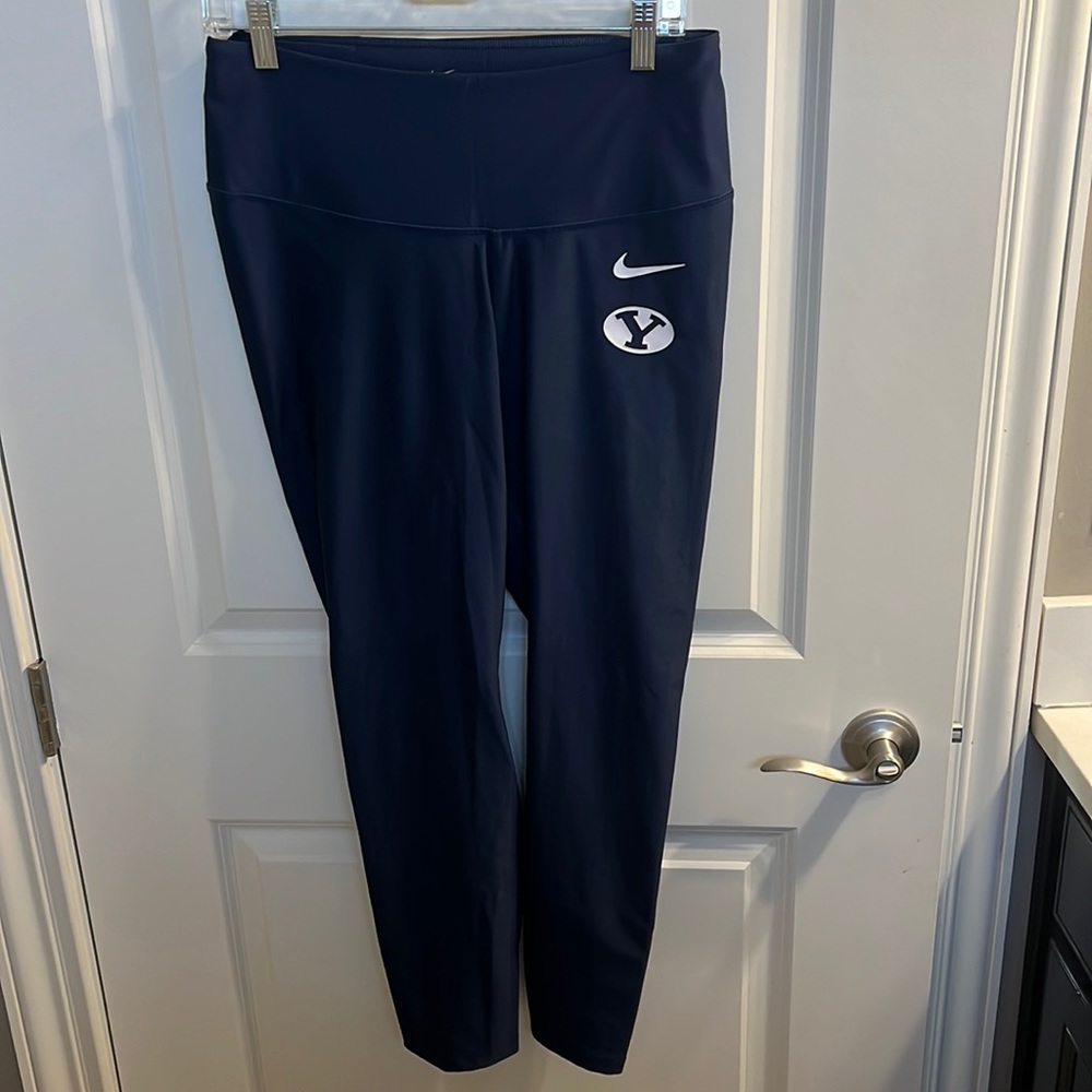 BYU Navy NIKE LEGGINGS size XL